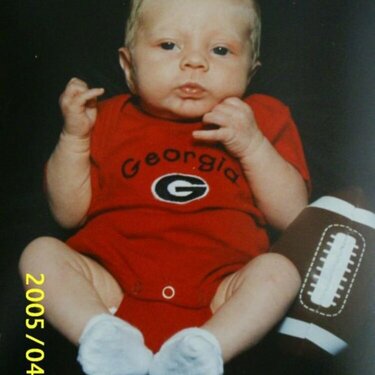 Cooper showing some love for UGA!!!
